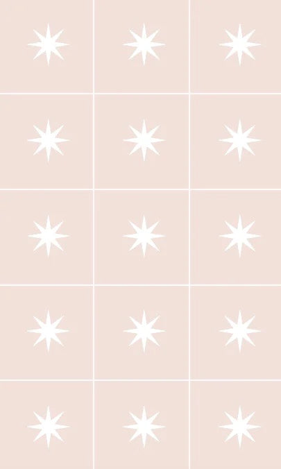 Little Star Tile Soft Pink Vinyl