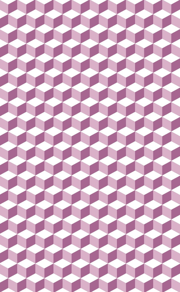 Geometric- Pink Vinyl
